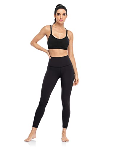 HeyNuts Essential 7/8 Leggings, Buttery Soft Pants Hawthorn Athletic Yoga Pants 25  