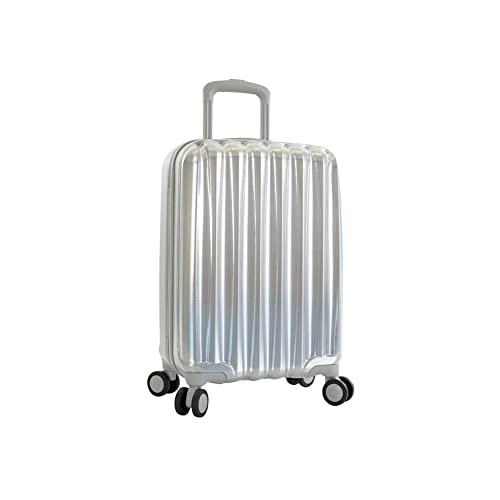 Heys America Astro Iridescent Spinner Luggage (Silver, 3pc Set)