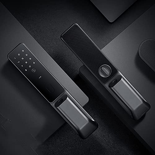 GHGHF Intelligent Fingerprint Door Lock for Security Smart Lock Digital Password Automatic Electronic Lock (Size : C1 30240)