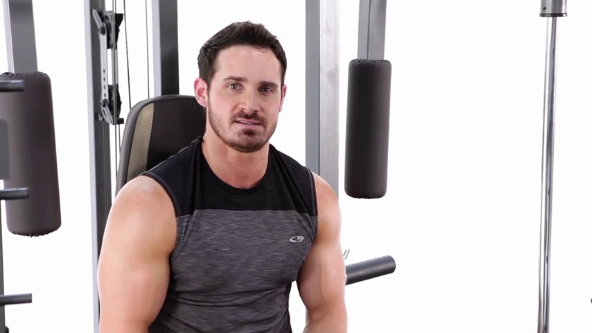 Marcy Smith Cage Machine with Workout Bench and Weight Bar Home Gym Equipment SM-4008