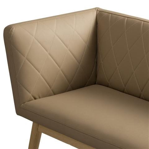 Pioni Couch R Beige X Natural (W1350 × D537 × H740)